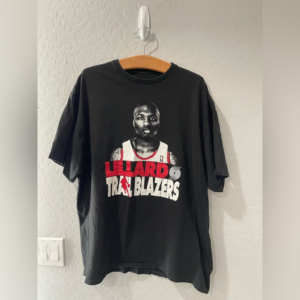 Majestic Rookie Damian Lillard Trailblazers Basketball Shirt XL‎